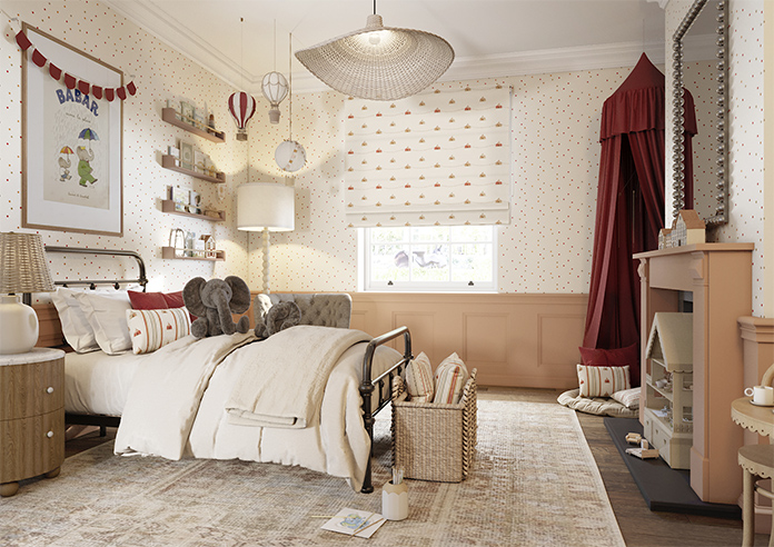 May Day, Big Top Spice - Roman Blind - Image 6